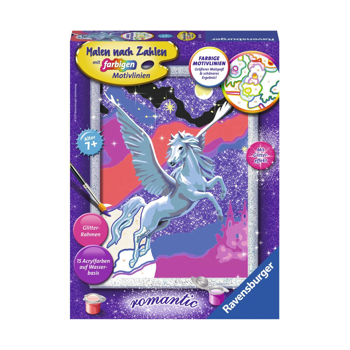 Ravensburger - Malen nach Zahlen - Stolzer Pegasus