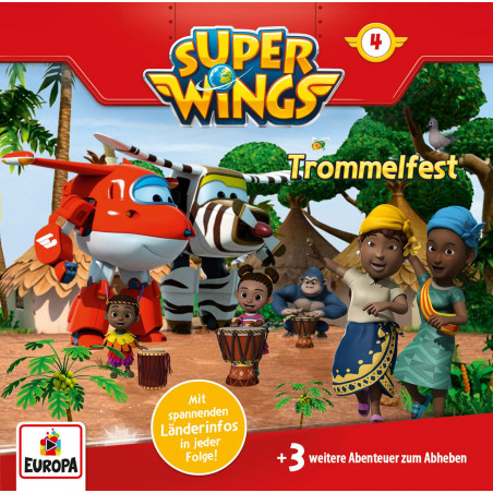 Europa - Super Wings - Trommelfest, Folge 4