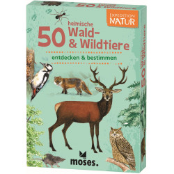 moses. - Expedition Natur 50 heimische Wald- & Wildtiere