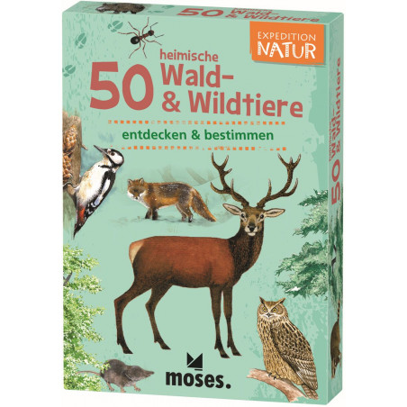 moses. - Expedition Natur 50 heimische Wald- & Wildtiere moses. - Expedition Natur 50 heimische Wald- & Wildtiere