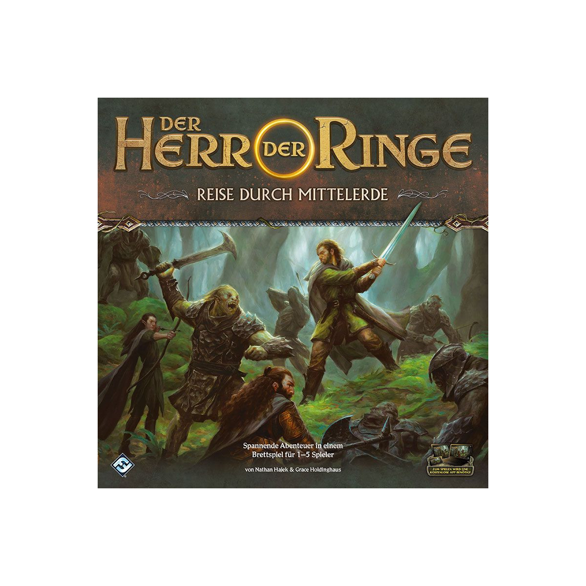 Fantasy Flight Games - Der Herr der Ringe: Reise durch Mittelerde