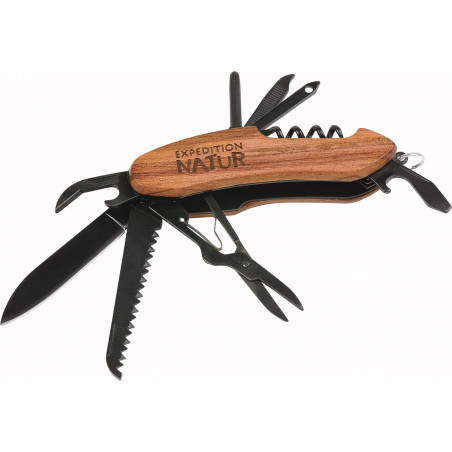 moses. - Expedition Natur Outdoor-Taschenmesser mit Holzgriff moses. - Expedition Natur Outdoor-Taschenmesser mit Holzgriff