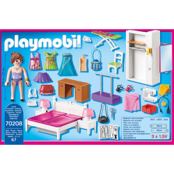 PLAYMOBIL 70208 - Dollhouse - Schlafzimmer mit Nähecke