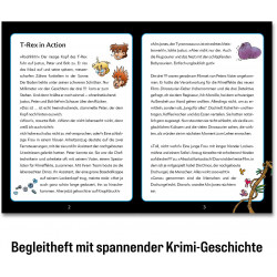 KOSMOS - Krimi-Puzzle - Die Drei ??? Kids: T-Rex in Action, 200 Teile