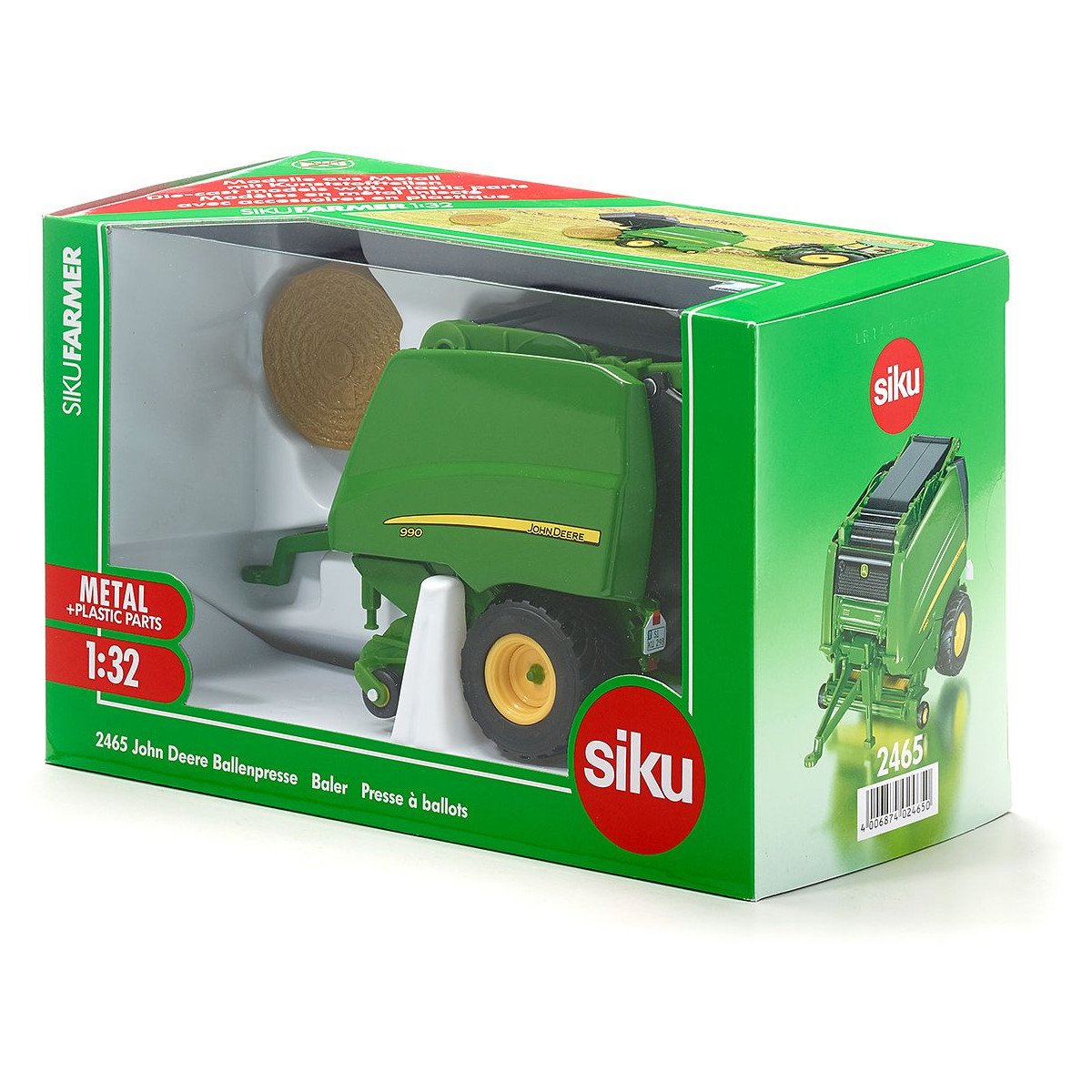 SIKU Farmer - John Deere Ballenpresse  2465