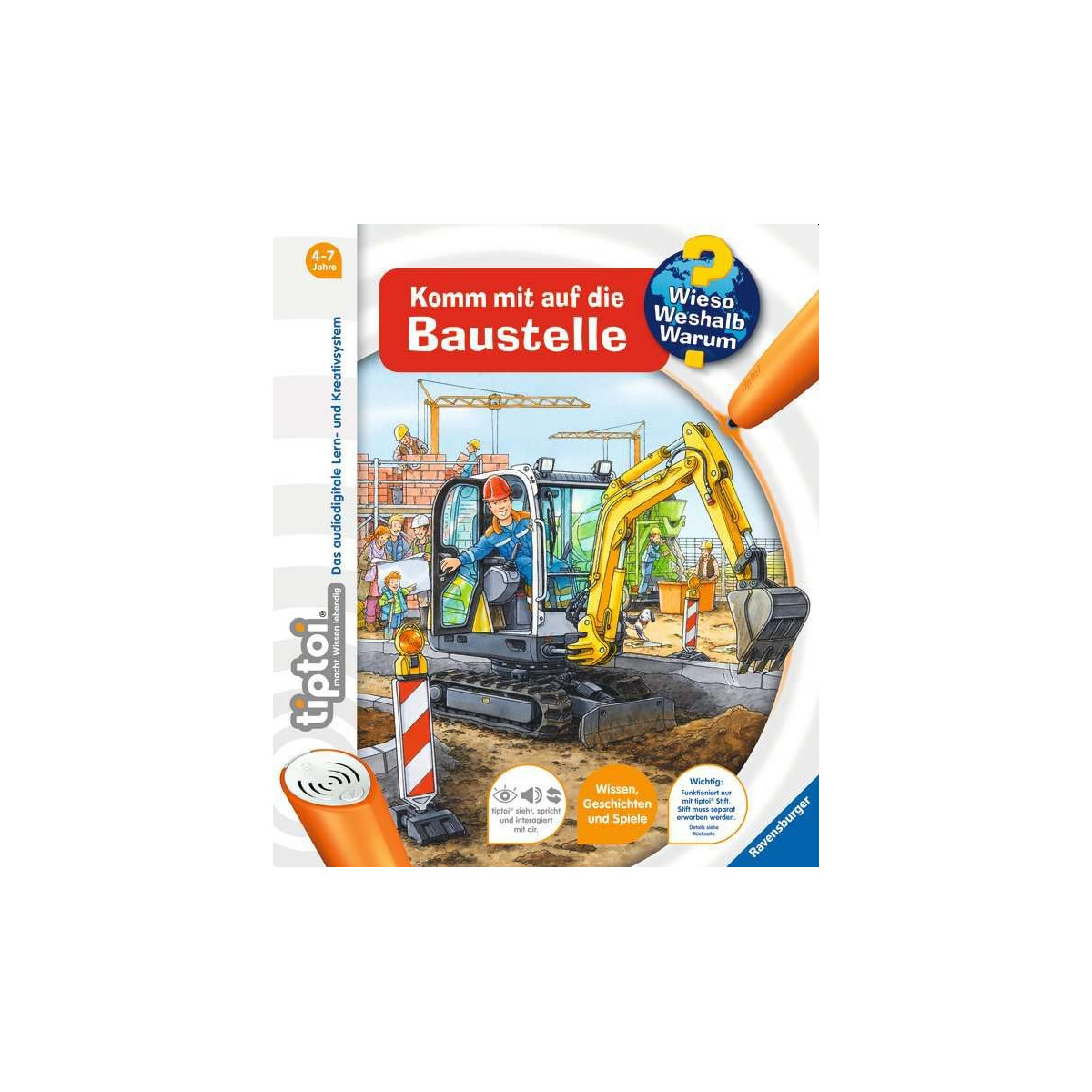 Ravensburger - tiptoi Komm mit auf die Baustelle