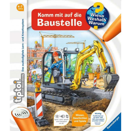 Ravensburger - tiptoi Komm mit auf die Baustelle