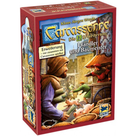 Hans im Glück - Carcassonne - Händler und Baumeister, 2. Erweiterung Hans im Glück - Carcassonne - Händler und Baumeister, 2. Erweiterung