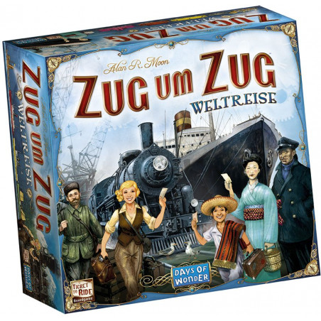 Days of Wonder - Zug um Zug - Weltreise Days of Wonder - Zug um Zug - Weltreise