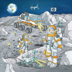 Ravensburger - Auf Weltraummission mit Tom und Mia, 3 x 49 Teile