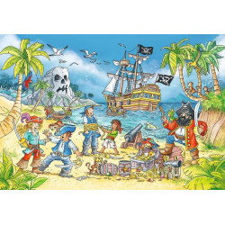 Ravensburger - Die Abenteuerinsel, 2 x 24 Teile
