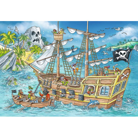 Ravensburger - Die Abenteuerinsel, 2 x 24 Teile