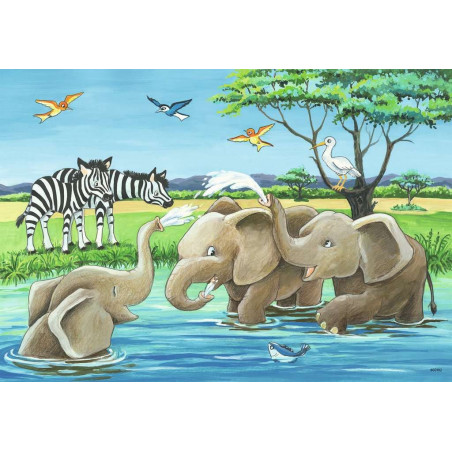 Ravensburger - Tierkinder aus aller Welt, 2 x 12 Teile