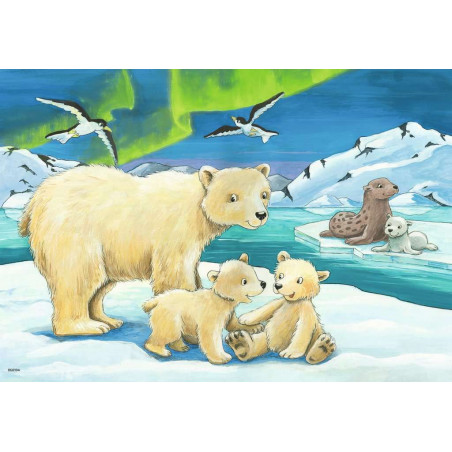 Ravensburger - Tierkinder aus aller Welt, 2 x 12 Teile