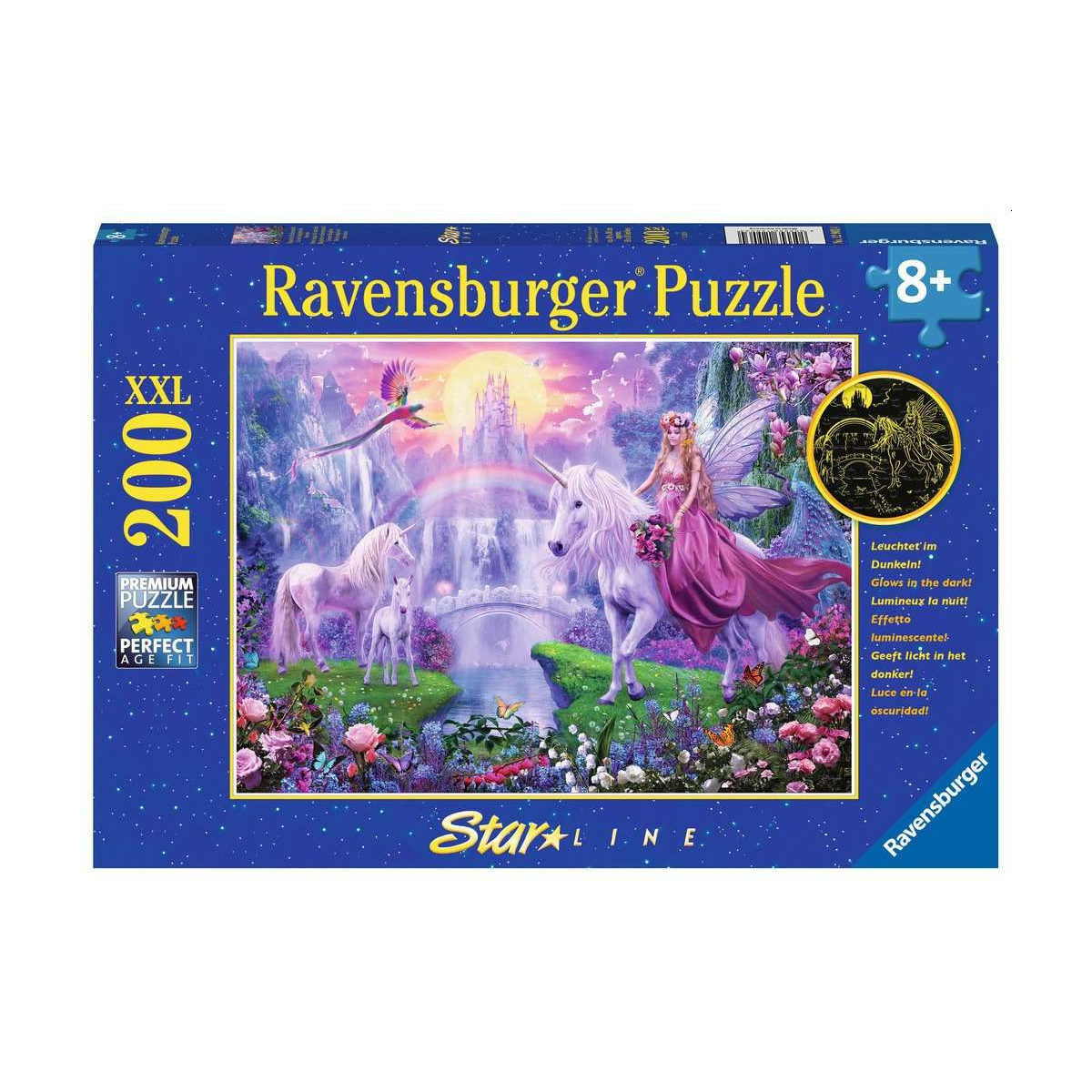 Ravensburger - Magische Einhornnacht, 200 Teile