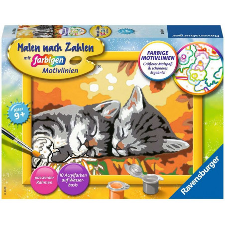 Ravensburger - Malen nach Zahlen - Kätzchen im Herbst