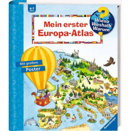 Ravensburger - Wieso? Weshalb? Warum? Mein erster Europa-Atlas