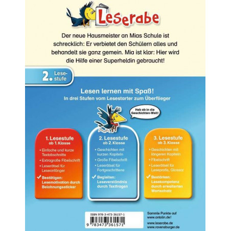 Ravensburger - Leserabe - 2. Lesestufe: Ein Fall für die Superheldin