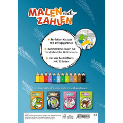 Ravensburger - Malen nach Zahlen ab 5: Fahrzeuge