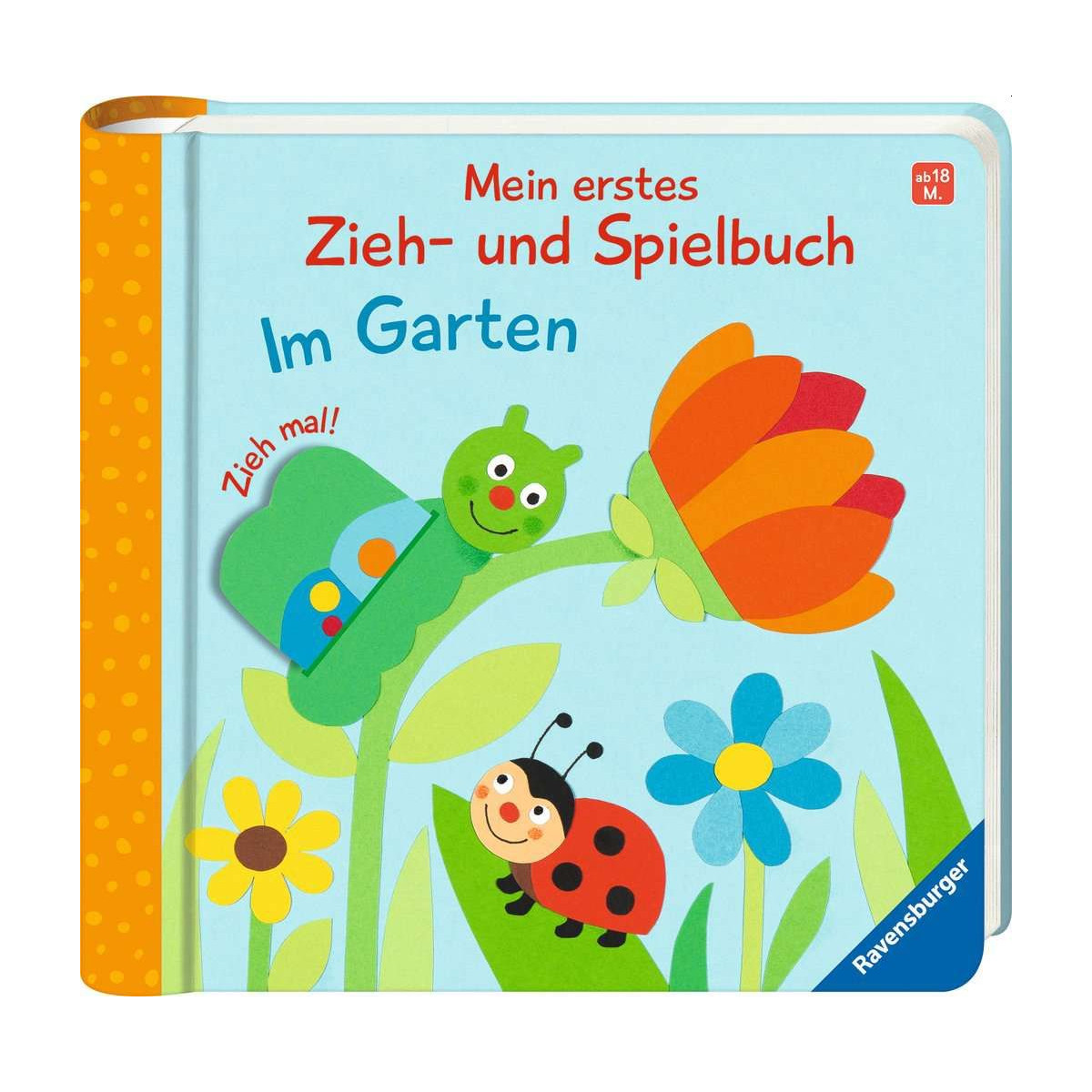 Ravensburger - Mein erstes Zieh- und Spielbuch: Im Garten