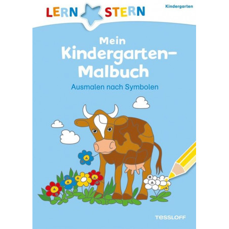 Tessloff - Lernstern - Mein Kindergarten-Malbuch - Ausmalen nach Symbolen