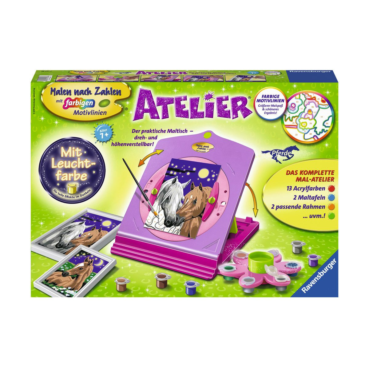 Ravensburger - Malen nach Zahlen - Atelier Pferde