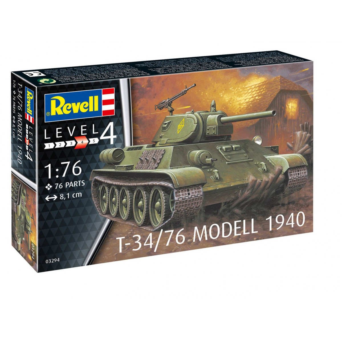 Revell - T-34/76 Modell 1940