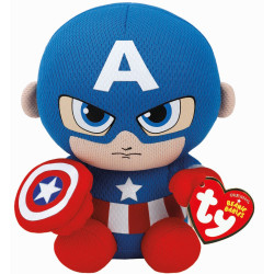 Ty - Beanie Babies Licensed - Marvel - Captain America, regular