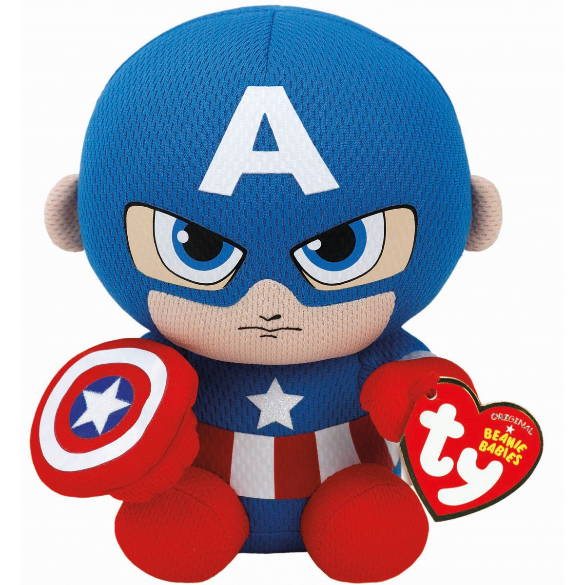Ty - Beanie Babies Licensed - Marvel - Captain America, regular