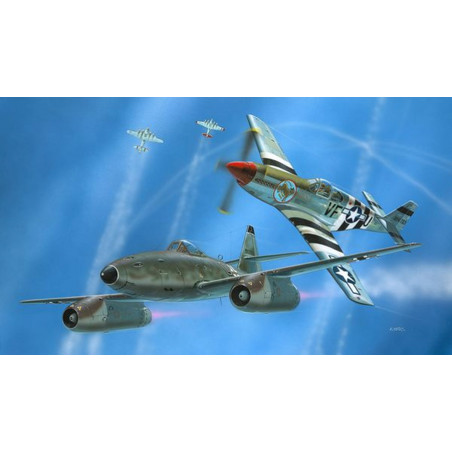 Revell - Combat Set Messerschmitt Me262 & P-51B Mustang