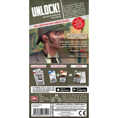 Space Cowboys - Unlock  Sherlock Holmes Der scharlachrote Faden