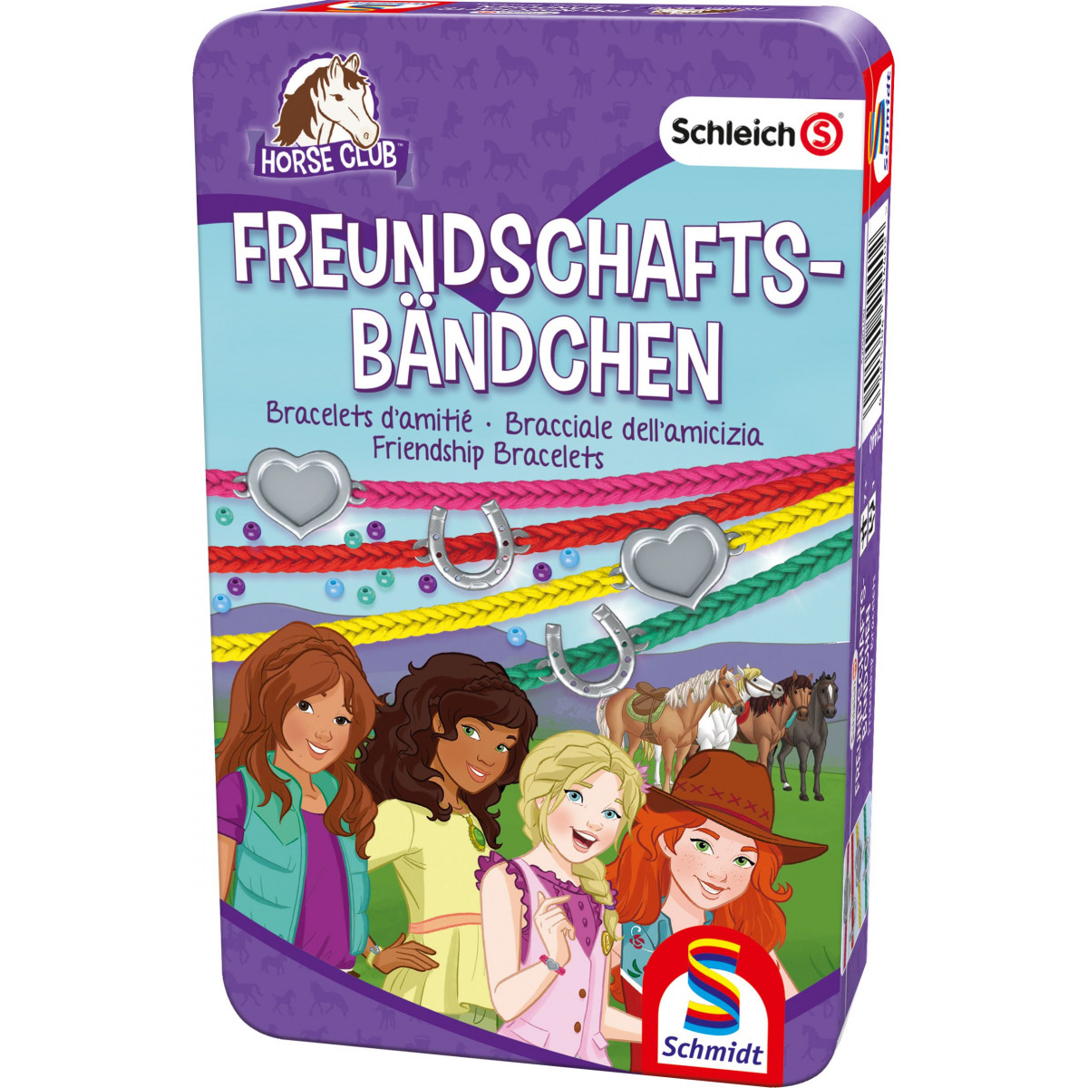 Schmidt Spiele - Schleich, Horse Club, Freundschaftsbändchen