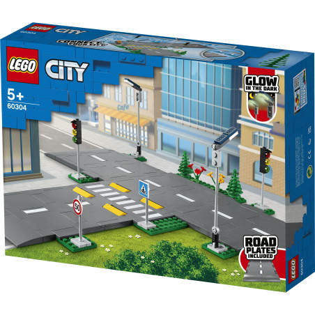 LEGO City 60304 - Straßenkreuzung mit Ampeln