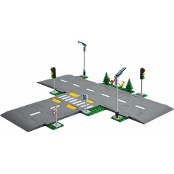 LEGO City 60304 - Straßenkreuzung mit Ampeln