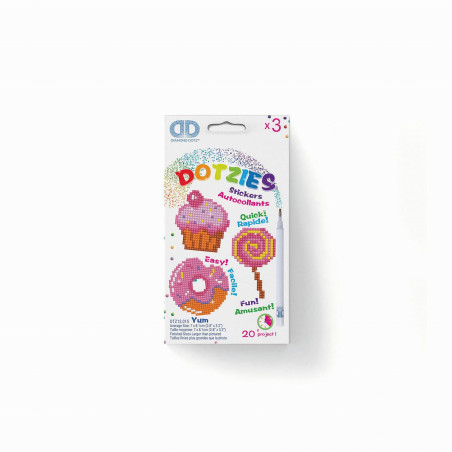 Diamond Dotz - Dotzies - Diamond Painting Sticker Süßigkeiten