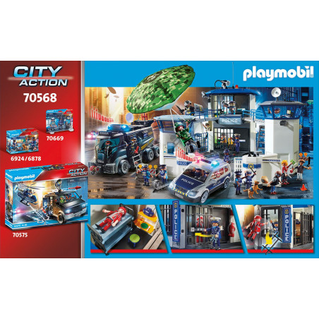 PLAYMOBIL 70568 - City Action - Polizei - Flucht aus dem Gefängnis