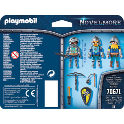 PLAYMOBIL 70671 - Novelmore - 3er Set Novelmore Ritter