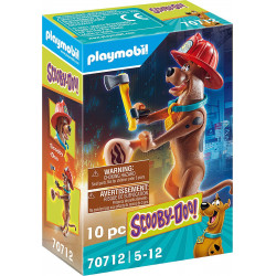 PLAYMOBIL 70712 - Scooby-Doo - Sammelfigur Feuerwehrmann