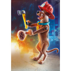 PLAYMOBIL 70712 - Scooby-Doo - Sammelfigur Feuerwehrmann