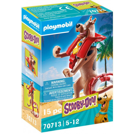 PLAYMOBIL 70713 - Scooby-Doo - Sammelfigur Rettungsschwimmer