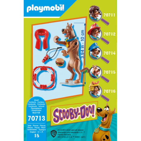 PLAYMOBIL 70713 - Scooby-Doo - Sammelfigur Rettungsschwimmer