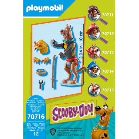 PLAYMOBIL 70716 - Scooby-Doo - Sammelfigur Samurai