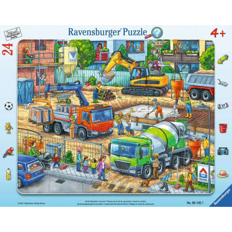 Ravensburger - Auf der Baustelle ist was los , 24 Teile