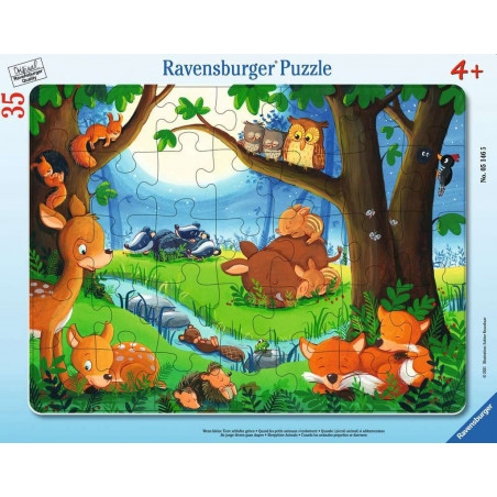 Ravensburger - Wenn kleine Tiere schlafen gehen, 35 Teile