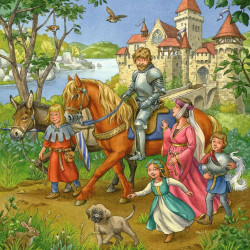 Ravensburger - Ritterturnier im Mittelalter, 3 x 49 Teile