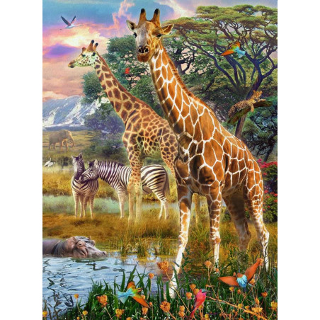 Ravensburger - Bunte Savanne, 150 Teile