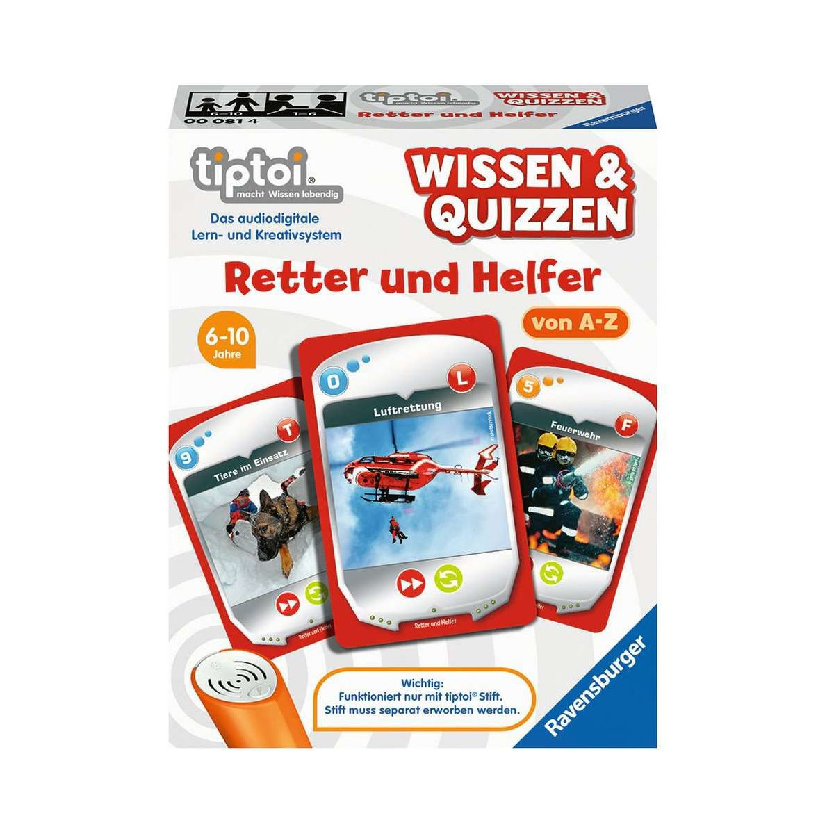 Ravensburger - Wissen & Quizzen: Retter und Helfer