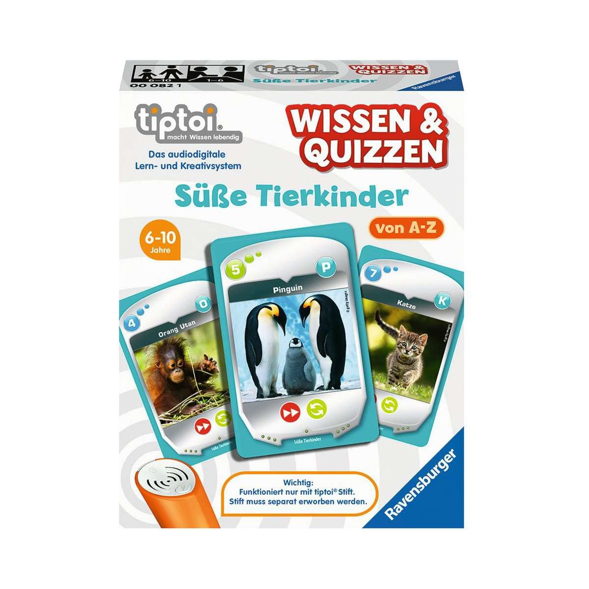 Ravensburger - Wissen & Quizzen: Süße Tierkinder