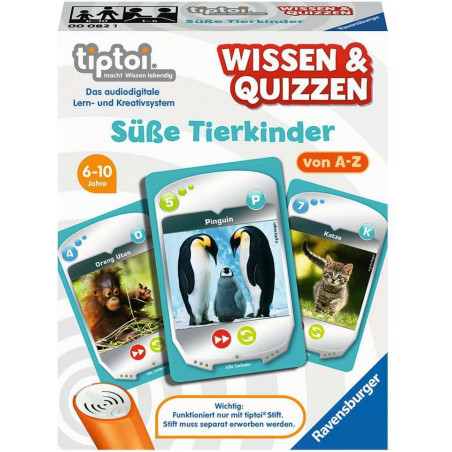 Ravensburger - Wissen & Quizzen: Süße Tierkinder