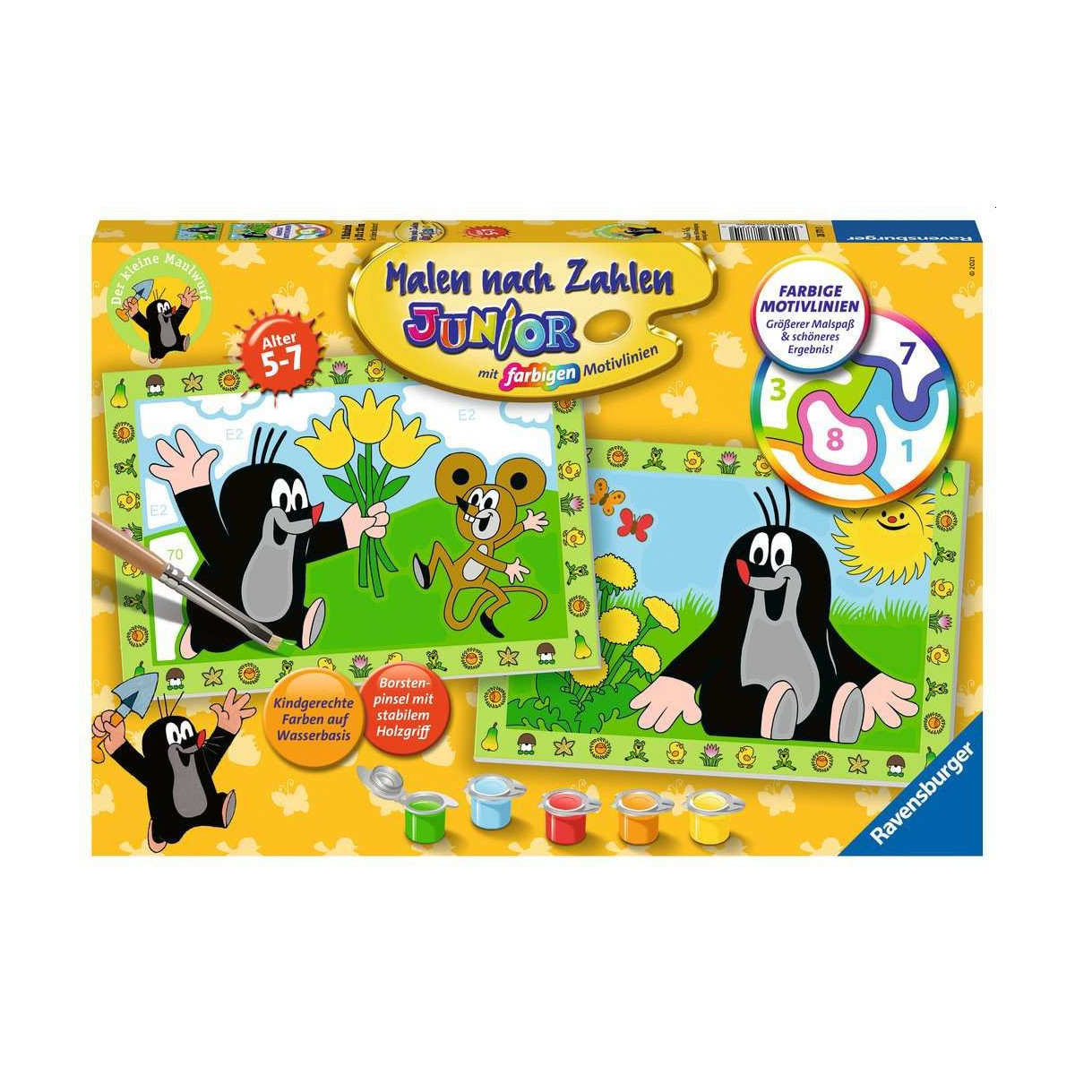 Ravensburger - Malen nach Zahlen - Der kleine Maulwurf